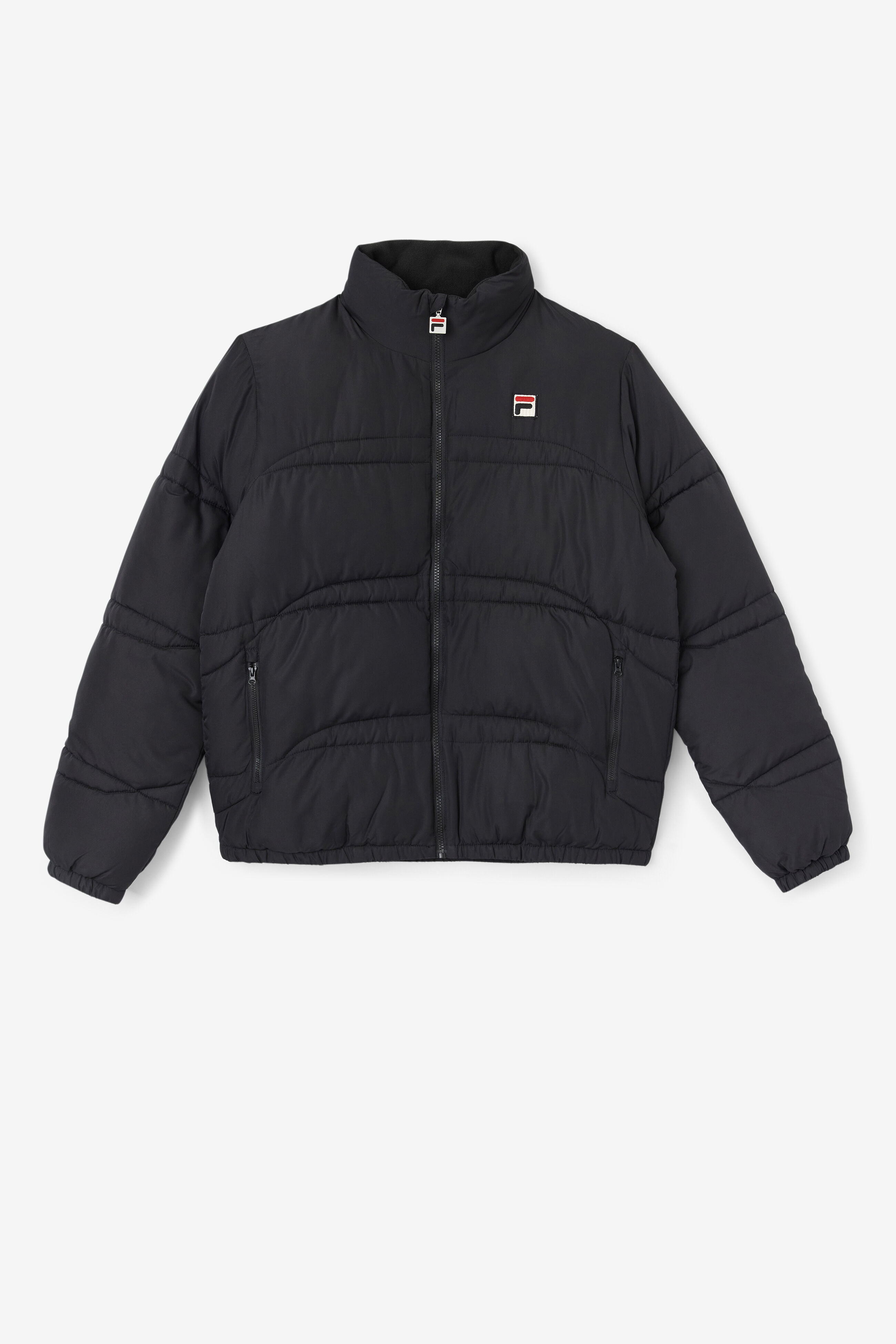 Elias Men's Black Puffer Jacket | Fila F21MH014